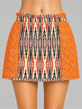 Rachel Rachel Roy TRIBAL AZTEC PRINT SKIRT